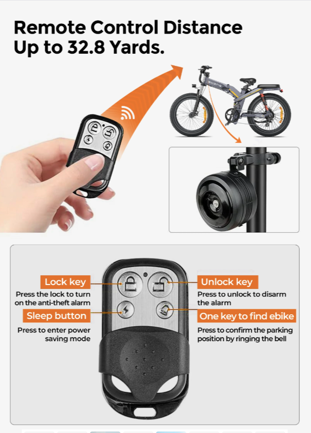 Engwe Anti-Theft Alarm