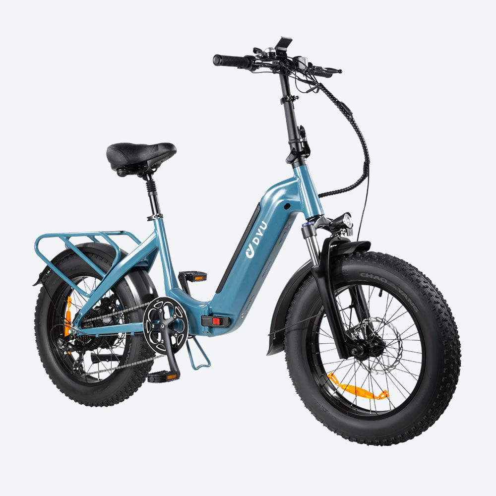 DYU FF500 Stylish Folding Electric Bicycle 20" 14Ah 500W
