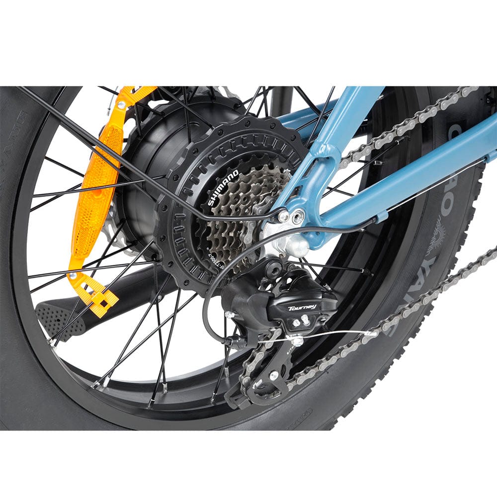 DYU FF500 Stylish Folding Electric Bicycle 20" 14Ah 500W