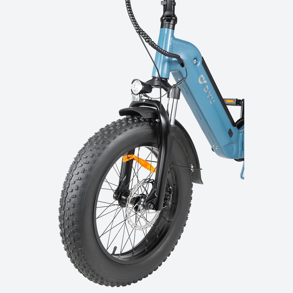 DYU FF500 Stylish Folding Electric Bicycle 20" 14Ah 500W