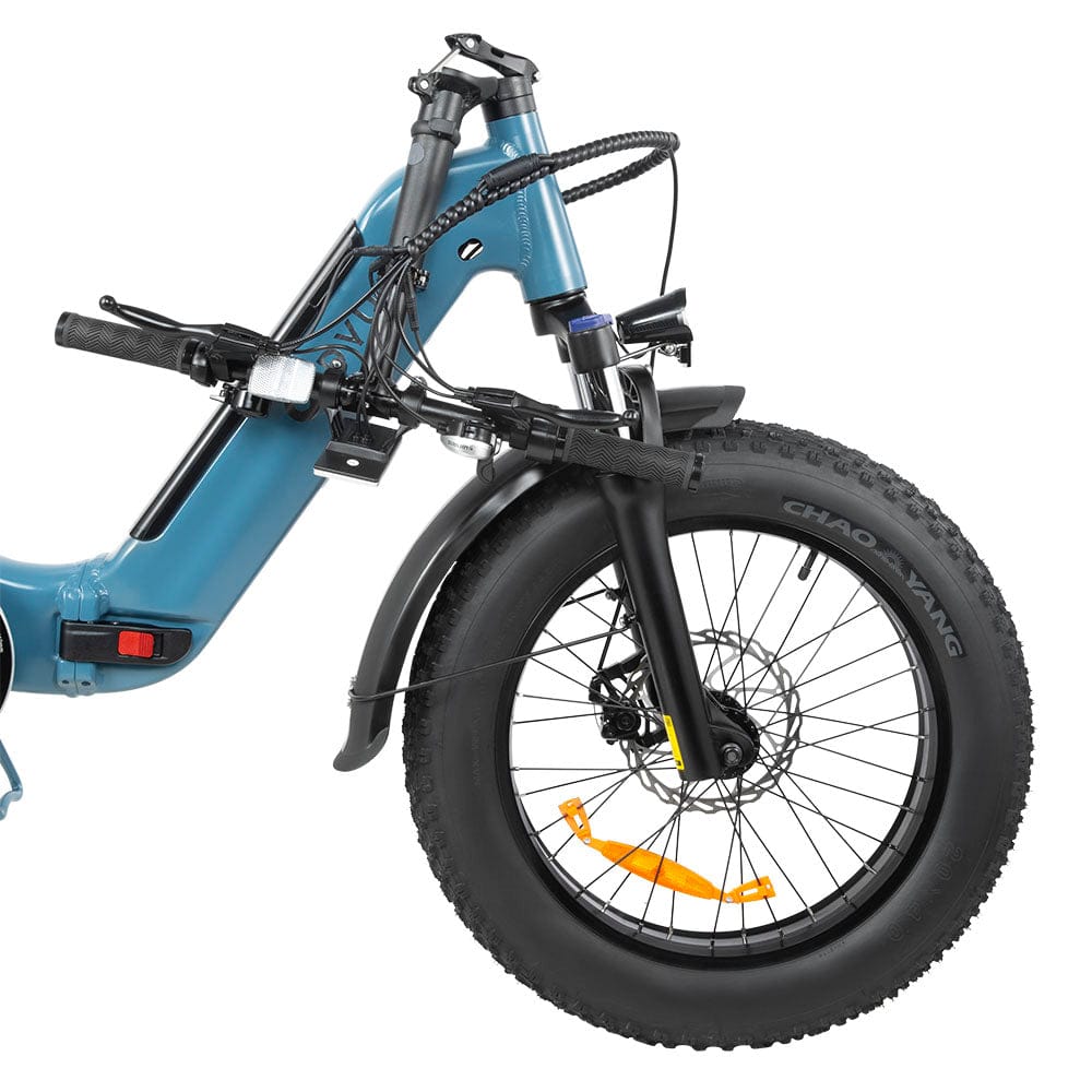 DYU FF500 Stylish Folding Electric Bicycle 20" 14Ah 500W