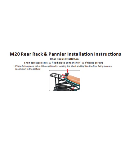 ENGWE M20 Rear Rack